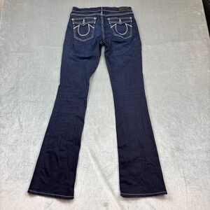 True Religion Becca Bootcut Jeans Dark Wash USA made Women’s Size 27